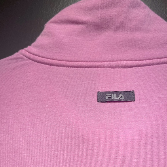 Fila Pink Athletic jacket Size Small EUC - Picture 4 of 7